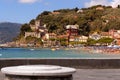 Village of San Terenzo - Lerici Liguria Italy Royalty Free Stock Photo