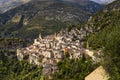 The Village of Saorge, Alpes-Maritimes, Provence in France