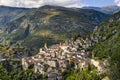 The Village of Saorge, Alpes-Maritimes, Provence in France Royalty Free Stock Photo