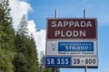 A village of Sappada in italian Dolomites