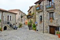 The village of Sasso di Castalda in the Basilicata region, Italy.