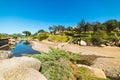 Village by the sea in Sardinia Royalty Free Stock Photo