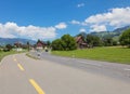 Village of Seewen in the Swiss canton of Schwyz