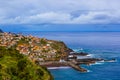 Village Seixal in Madeira Portugal Royalty Free Stock Photo