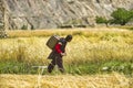 In the village of Shimshal 3100m there is no running water, which is why girls and women go down to the valley to bring water