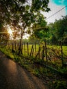 Village side rural places