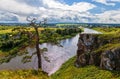 The village of Sloboda, Sloboda stone river Chusovaya and. Sverdlovsk region.