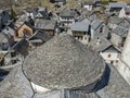 The village of Sonogno on Verzasca valley in Switzerland Royalty Free Stock Photo