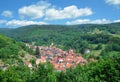Village of Steinbach,thuringian Forest,Thuringia,Germany Royalty Free Stock Photo