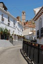 Village street, Alora.