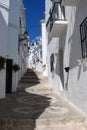 Village street, Frigiliana, Spain.