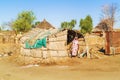 Village in Sudan Royalty Free Stock Photo