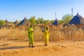 Village in Sudan Royalty Free Stock Photo
