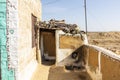 Village in the THAR DESERT, located close to Jaisalmer, the Golden City in India Royalty Free Stock Photo