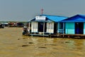 A church at the floating village