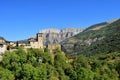 Village of Torla, Ordesa and Monte Perdido, National Park, Huesca province, Aragon, Spain Royalty Free Stock Photo