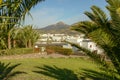 The village of Uga at the Canary island on Lanzarote, Spain Royalty Free Stock Photo