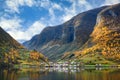 The village of Undredal is a small village on the fjord. Aurlandsfjord West coast of Norway