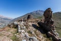 The village Upper Balkaria in the Caucasus mountains in Kabardino-Balkaria, Russia