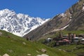 Village Ushguli. Upper Svaneti. Georgia.