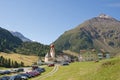 Village of Vent, Otztal, Tyrol Royalty Free Stock Photo