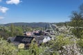 Village view of Muhlhausen on the Enz from the Enzfelsen vineyard path