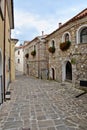 The village village of Sasso di Castalda in the Basilicata region, Italy.