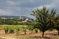 The village of Villars in Provence