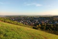 Village Wallhausen in autumn in Nahe-Region of rhineland-palatinate