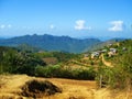 A village on the way from Kalaw town to Inle Lake Royalty Free Stock Photo