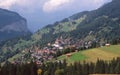 Village of Wengen, Switzerland Royalty Free Stock Photo