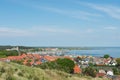 Village West-Terschelling in Dutch wadden island Royalty Free Stock Photo