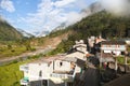 village in western Nepal with Dhaulagiri Himal