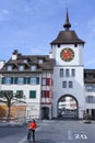 The village of Willisau on Switzerland Royalty Free Stock Photo