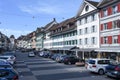 The village of Willisau on Switzerland Royalty Free Stock Photo