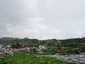 A village at Wonosobo Indonesia