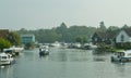 A view on the water at Wroxham