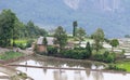 Village in Yuanyang county, Yunnan, China Royalty Free Stock Photo