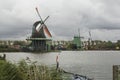 Dutch windmills in the Zaanse Schans