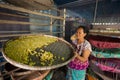 Villagers of Ban Sanuan Nok, Buriram Province. Thailand - April