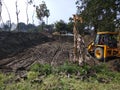 Villagers create pond for fish cradle