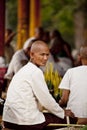 Villagers in Kampuchea Royalty Free Stock Photo