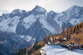 Villages of Colle Santa Lucia at the Dolomites