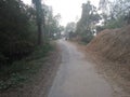 This is the villages roads. There are show the actual image of Rural area.