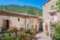 Scenic sight in Villalago, province of L`Aquila in the Abruzzo region of Italy.
