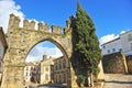 Villalar arch and Jaen Gate in Baeza, Spain Royalty Free Stock Photo