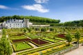 Villandry Castle with garden, Indre-et-Loire, Centre, France