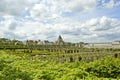 Villandry chateau and its garden, Loire Valley, France Royalty Free Stock Photo