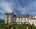 Villandry chateau and its garden, Loire Valley, France Royalty Free Stock Photo