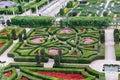 Ornamental Gardens of the Villandry Castle, France